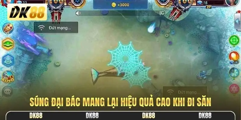 Súng đại bác mang lại hiệu quả cao khi đi săn