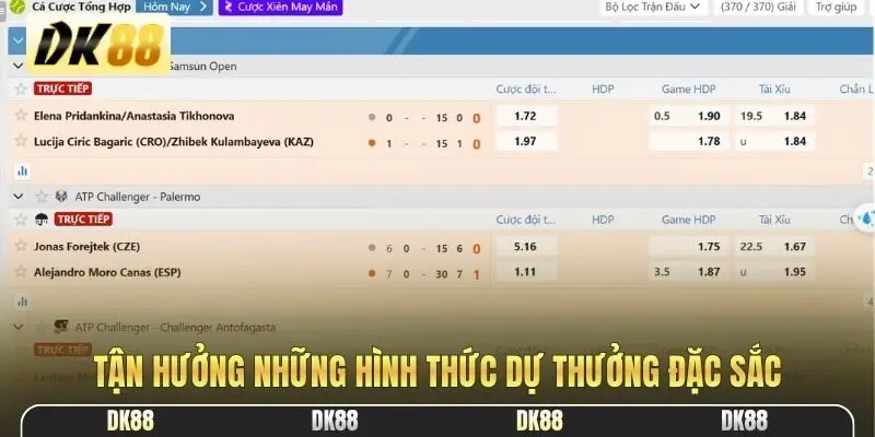 Tận hưởng những hình thức dự thưởng đặc sắc