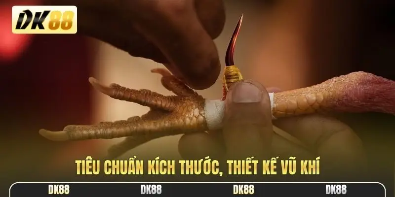 Tiêu chuẩn kích thước, thiết kế vũ khí